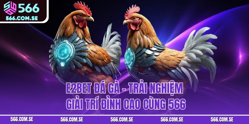 E2Bet Đá Gà – Trải Nghiệm Giải Trí Đỉnh Cao Cùng 566