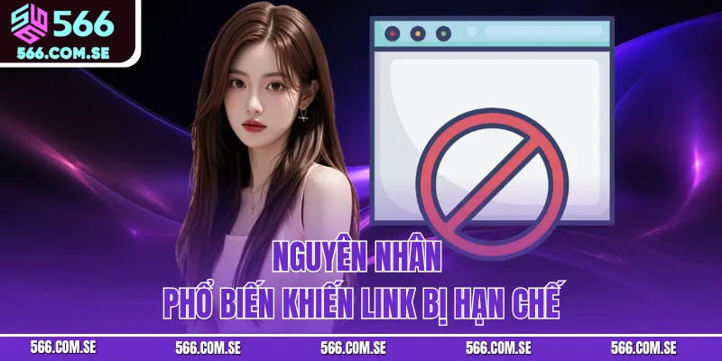 Nguyên nhân phổ biến khiến link bị hạn chế
